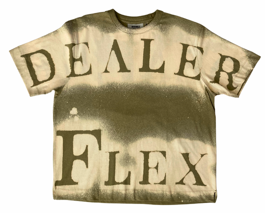 Olive Heavy Box Fit T-Shirt