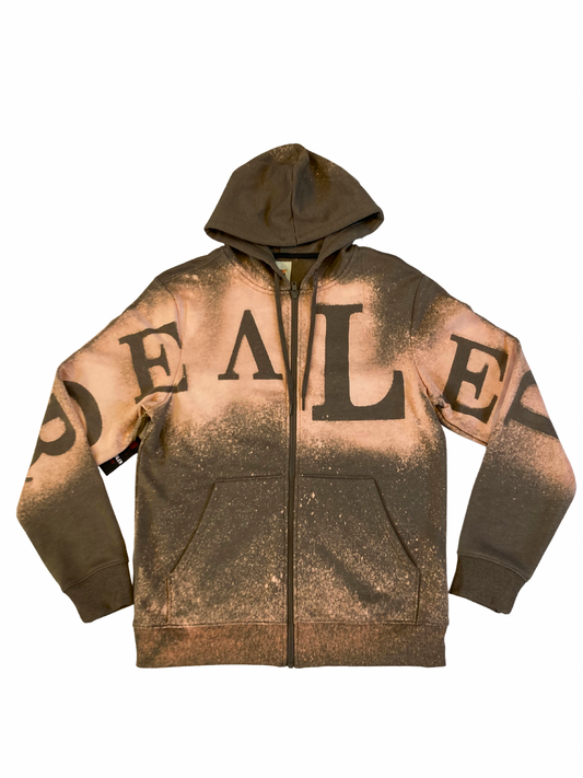 Charcoal Zip-up Hoodie